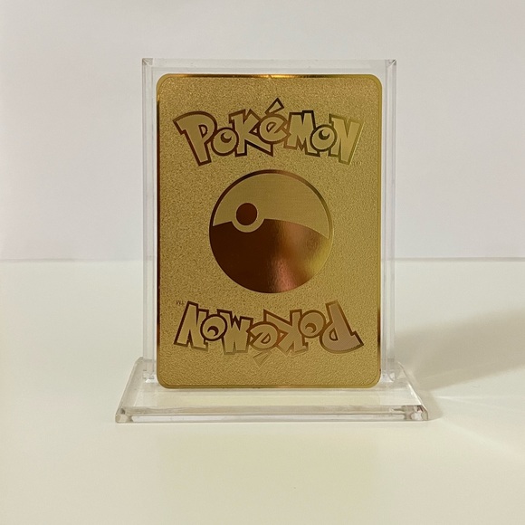 Pokemon Charizard VMAX Dorian’s World   METAL GOLD CARD Collectible/Gift/Fan Art - Picture 3 of 3